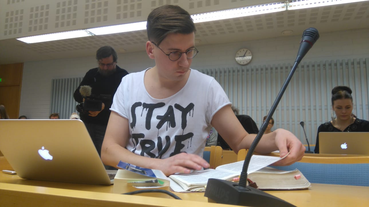 Sebastian Tynkkynen tuomittiin tammikuussa Oulun käräjäoikeudessa sakkoihin.