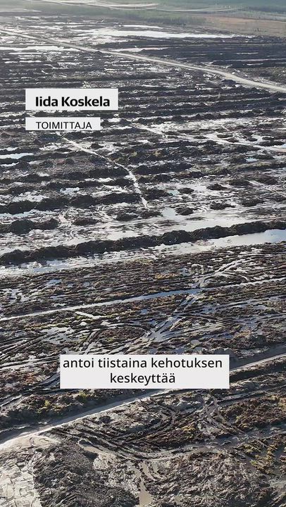 Tältä Googlen datakeskustyömaalla näyttää