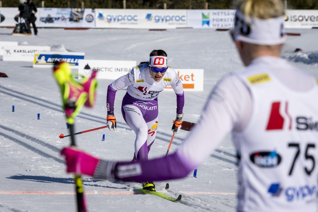 Jasmin Kähärä nappasi SM-pronssia.