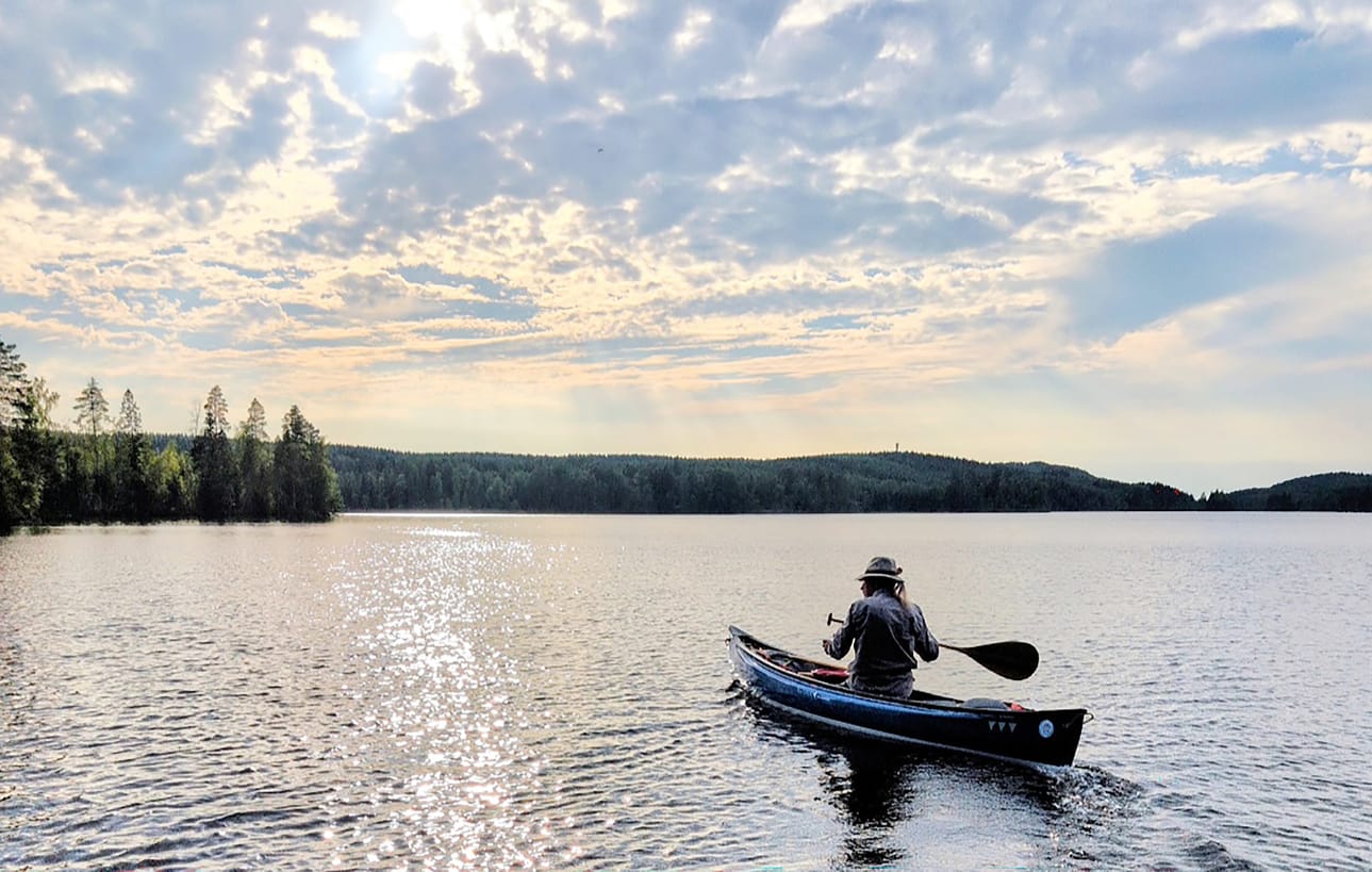 Jaakko Mäkikylän melontaretki vie läpi kauneimman Suomen. Ensi viikolla vuorossa ovat Iso- ja Vähä-Räyrinki Lehtimäellä.