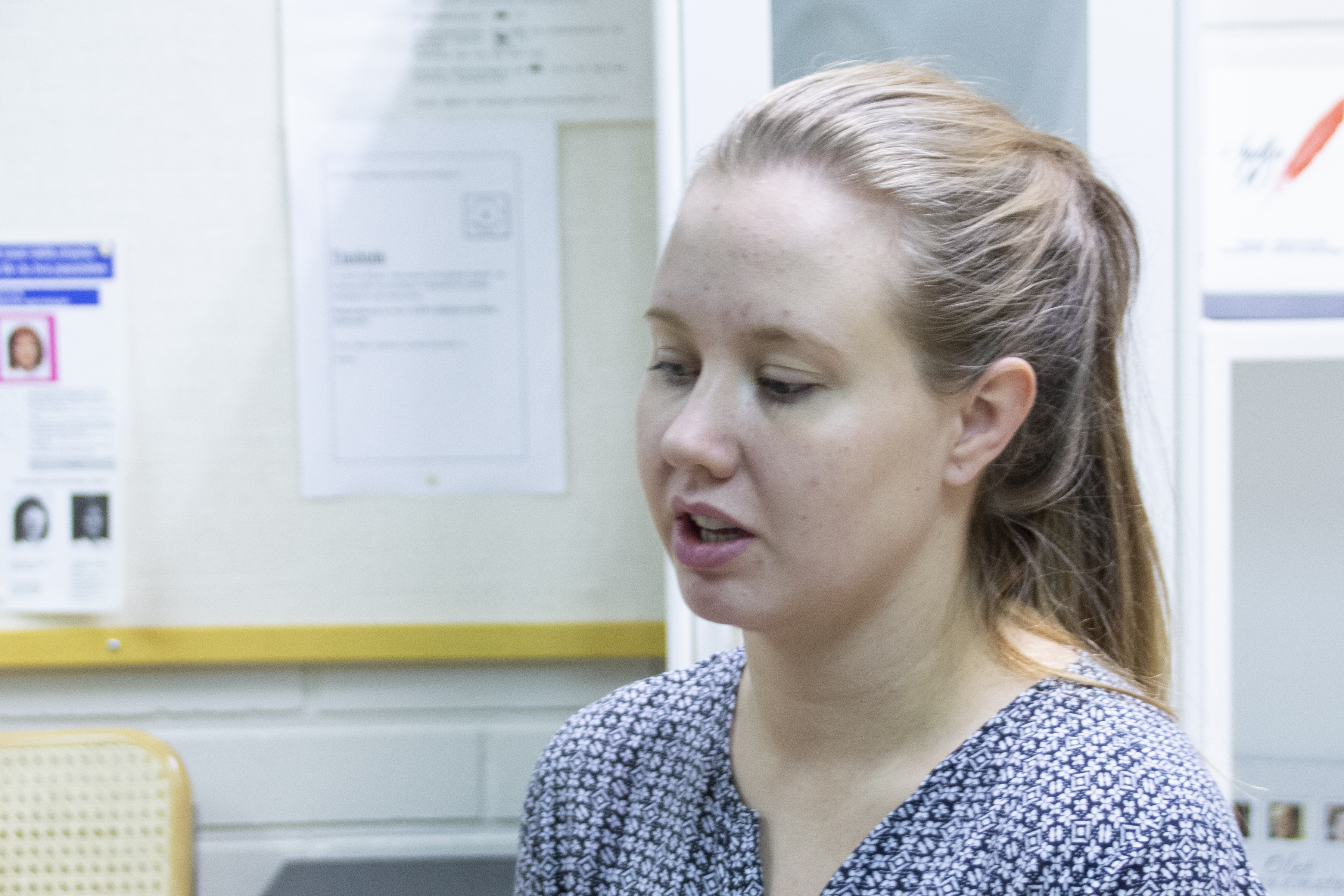 Aino Kronqvist opiskeli liikenneopettajaksi oppisopimuskoulutuksella. 