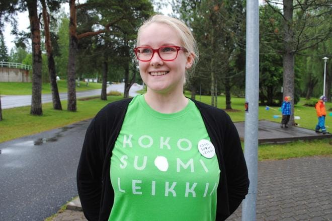 Anna Granlund on Etelä-Pohjanmaan Vihreiden puheenjohtaja. ARKISTOKUVA