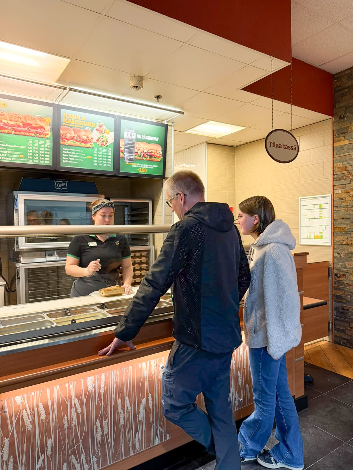 Kemin ja Tornion Subway-ravintoloissa jokainen Subi valmistetaan asiakkaan toiveiden mukaan.