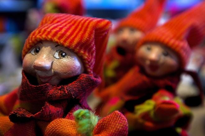 Tuovatko iloiset tontut sinulle joulumielen? ARKISTOKUVA