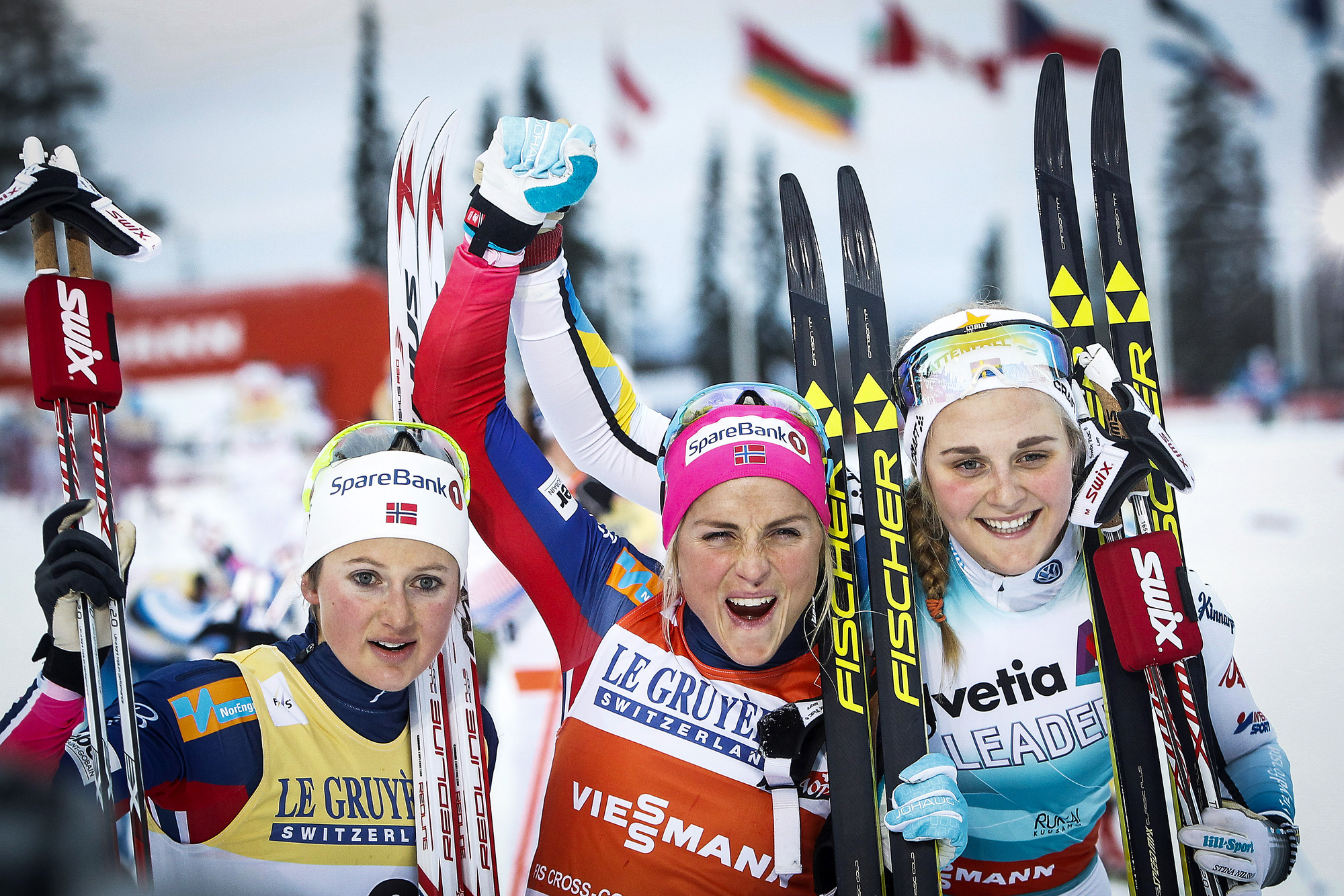 Maastohiihdon olympiavoittaja Stina Nilsson vaihtaa lajikseen ampumahiihdon