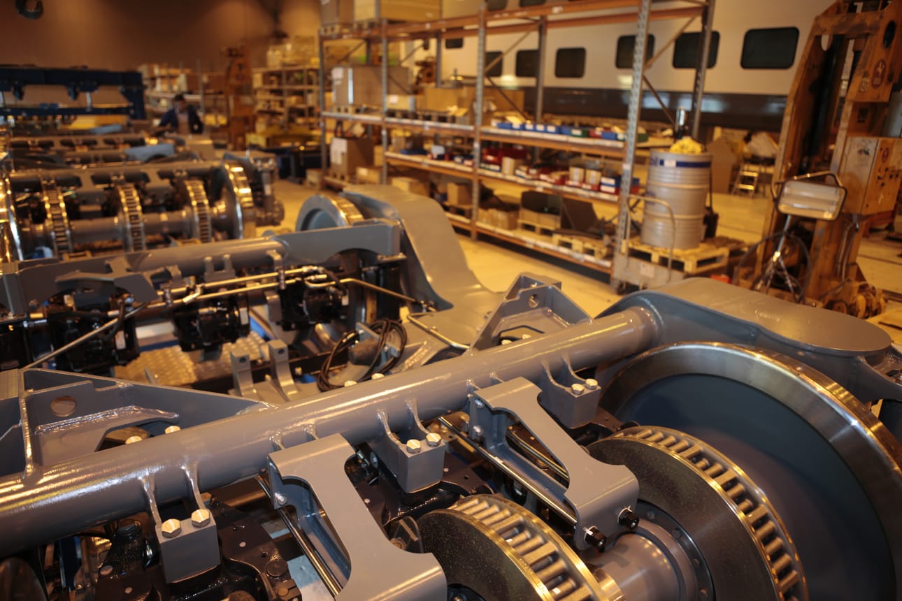 Vaunut valmistetaan Transtechin Otanmäen tehtaalla.