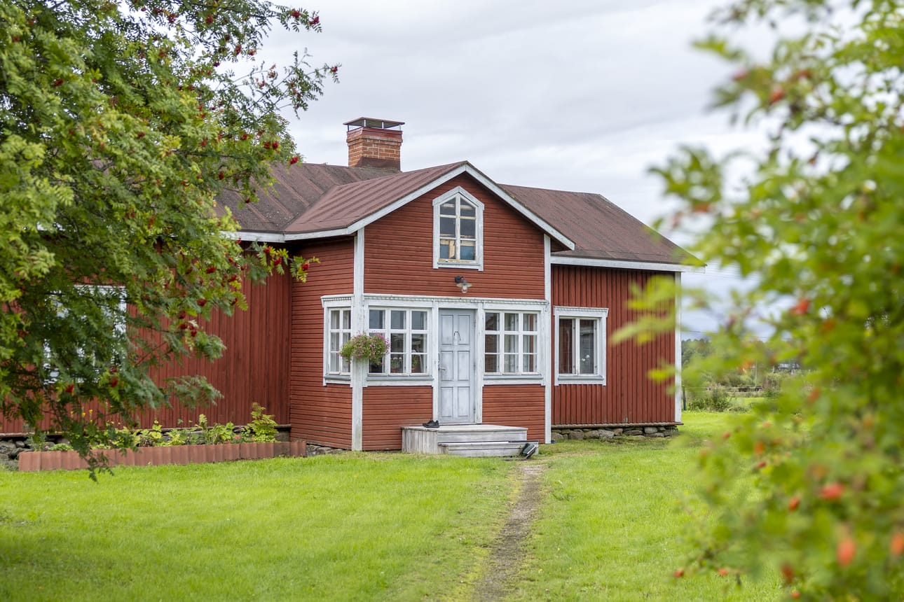Vänttilan talon vanhempi osa rakennettiin vuonna 1901.