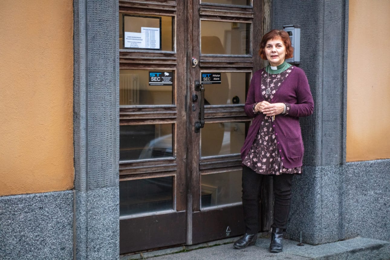 Päivi Rimpiläinen on tehnyt diakoniatyötä Kemin seurakunnassa yli 40 vuotta.