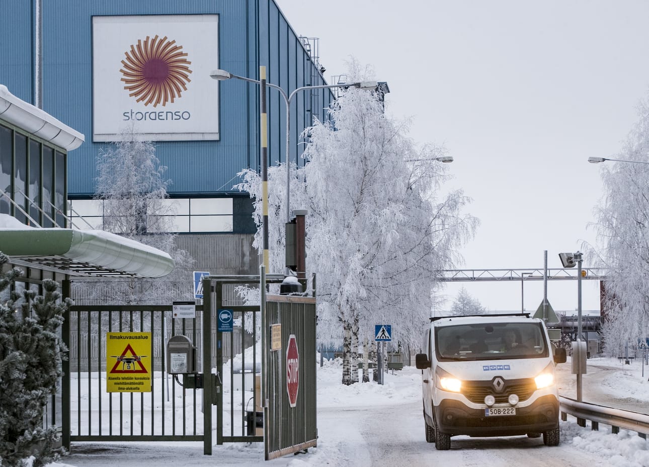 Stora Enso ilmoitti yt-neuvotteluista maaliskuun lopussa. Arkistokuva.