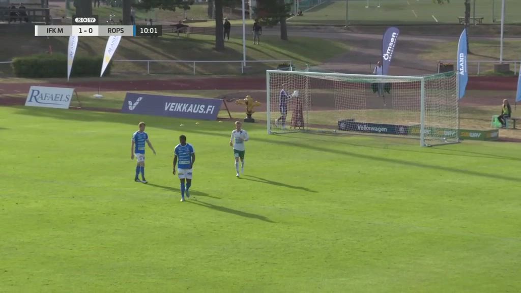 IFK Marienhamn - RoPS ottelukooste, Ruudun kuvaa.
