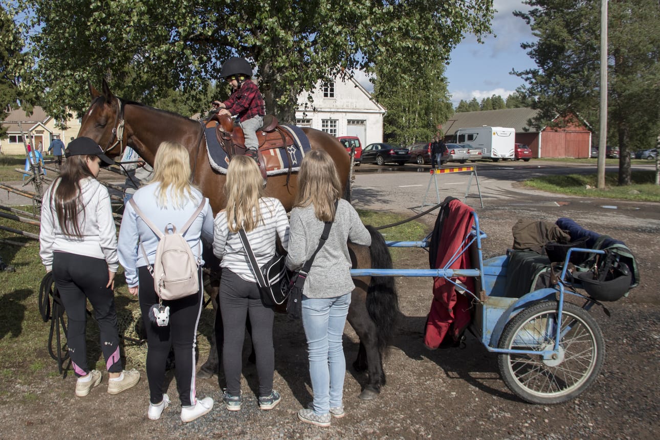 Hevoskyyditykseen oli mahdollista päästä Tekola Ranchin siivittämänä.