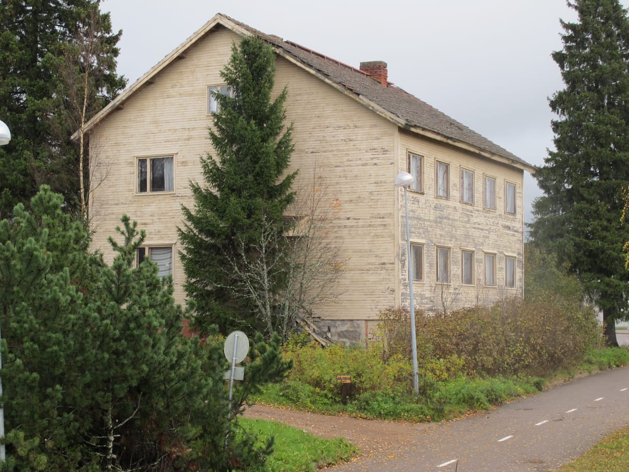 Härön talo edusti 1940-luvun funktionalismia.