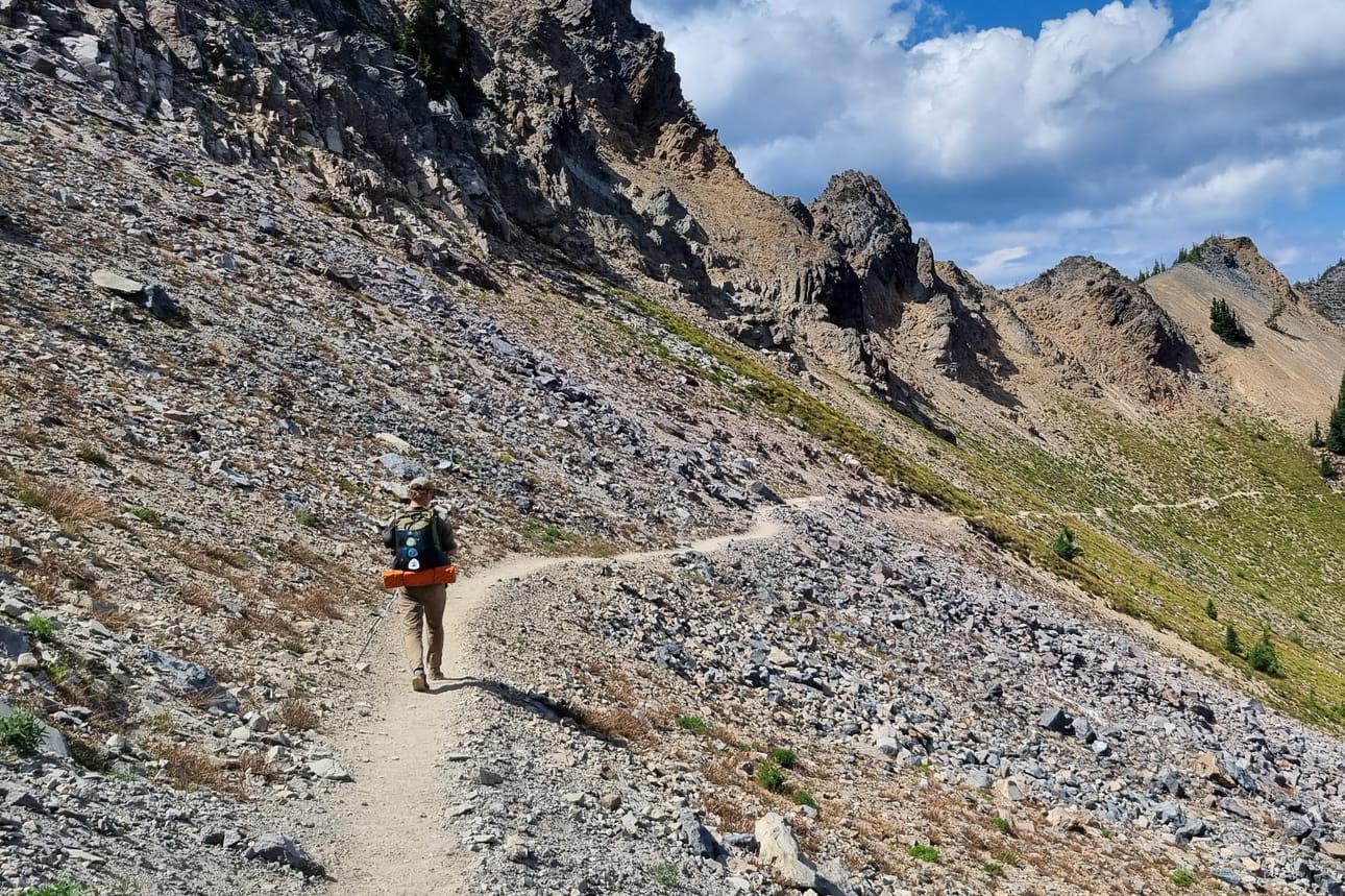 Pacific Crest Trailin vaelluksella Teemu Hartikaiselle ja hänen puolisolleen sattui monenlaista.