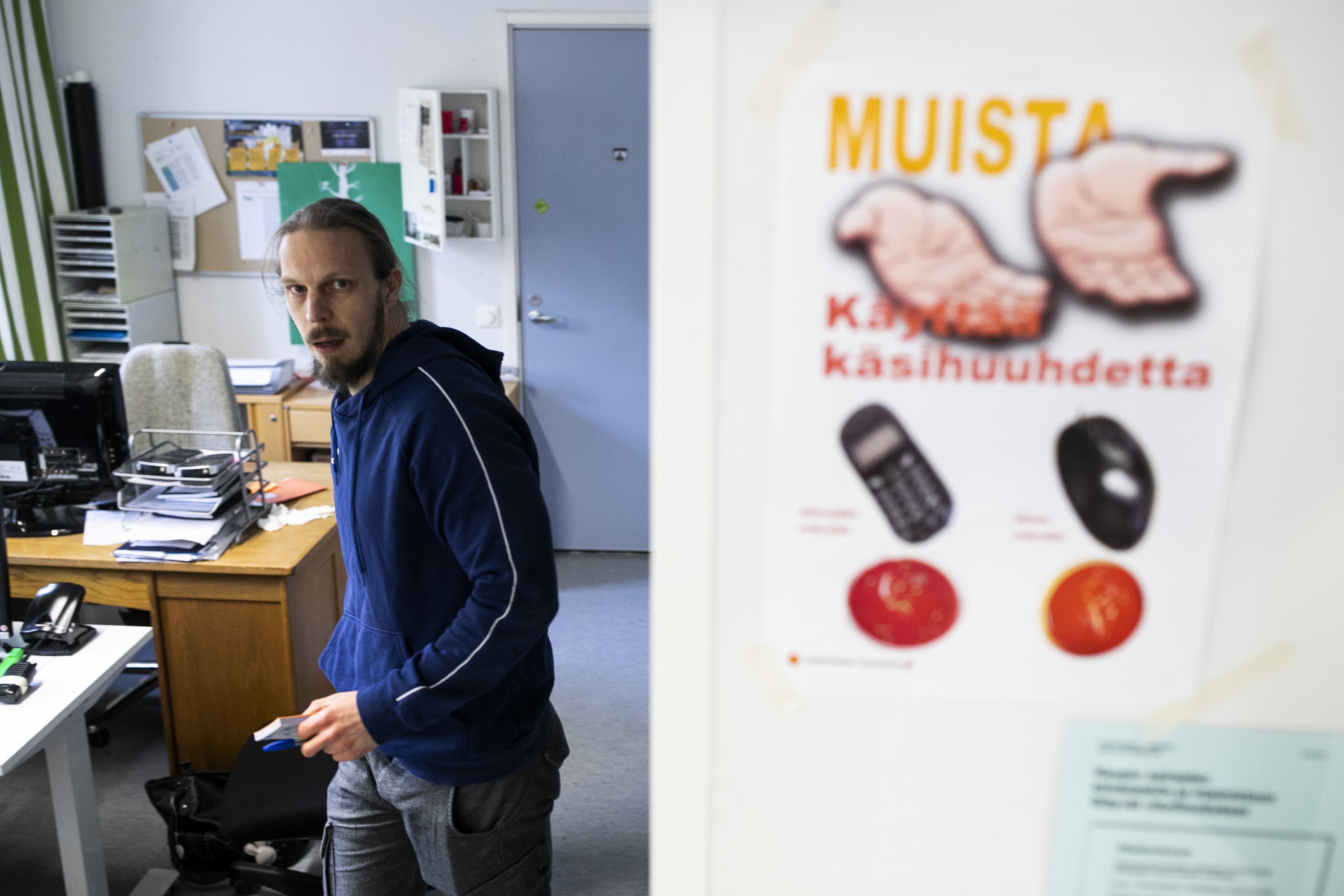 Vastaanottokeskuksen johtajan Mikko Sivosen mukaan henkilökunta on tottunut toimimaan kriisitilanteissa.