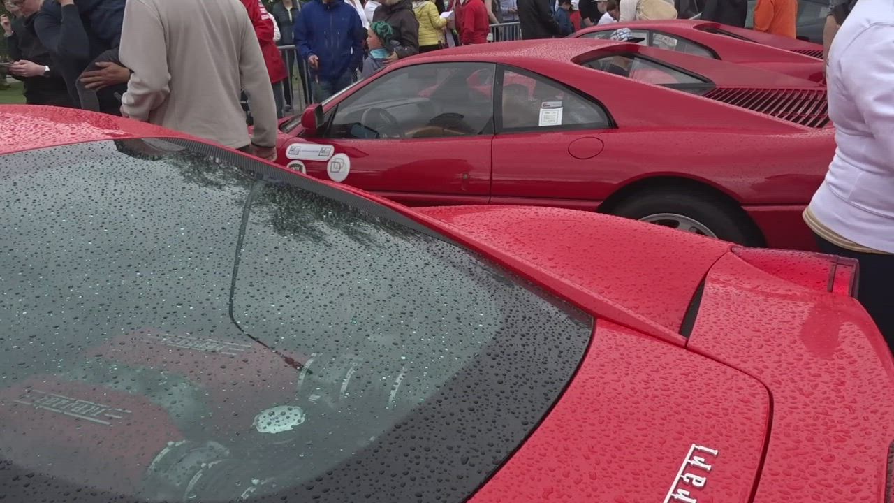 Ferrarit vierailulla Nallikarissa