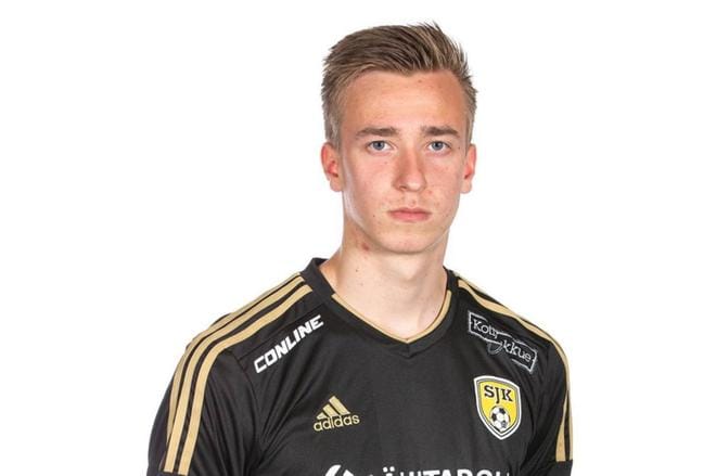 Elias Ahde teki pitkän sopimuksen SJK:n kanssa. Kuva: SJK