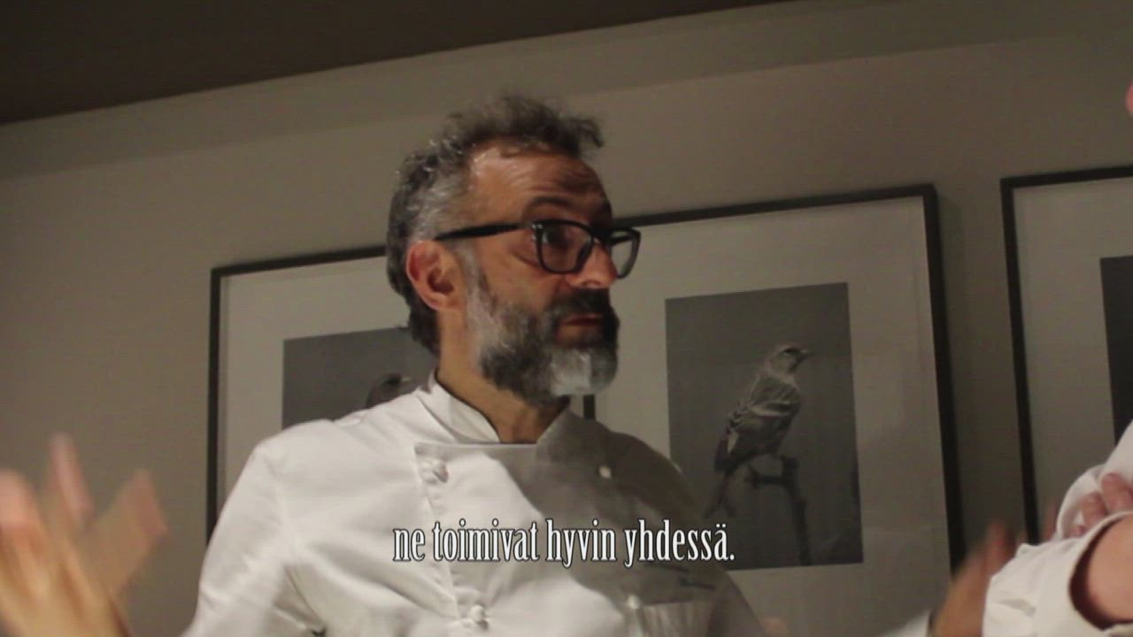 Huippukokki Massimo Bottura puhuu ruoasta ja kulttuurista