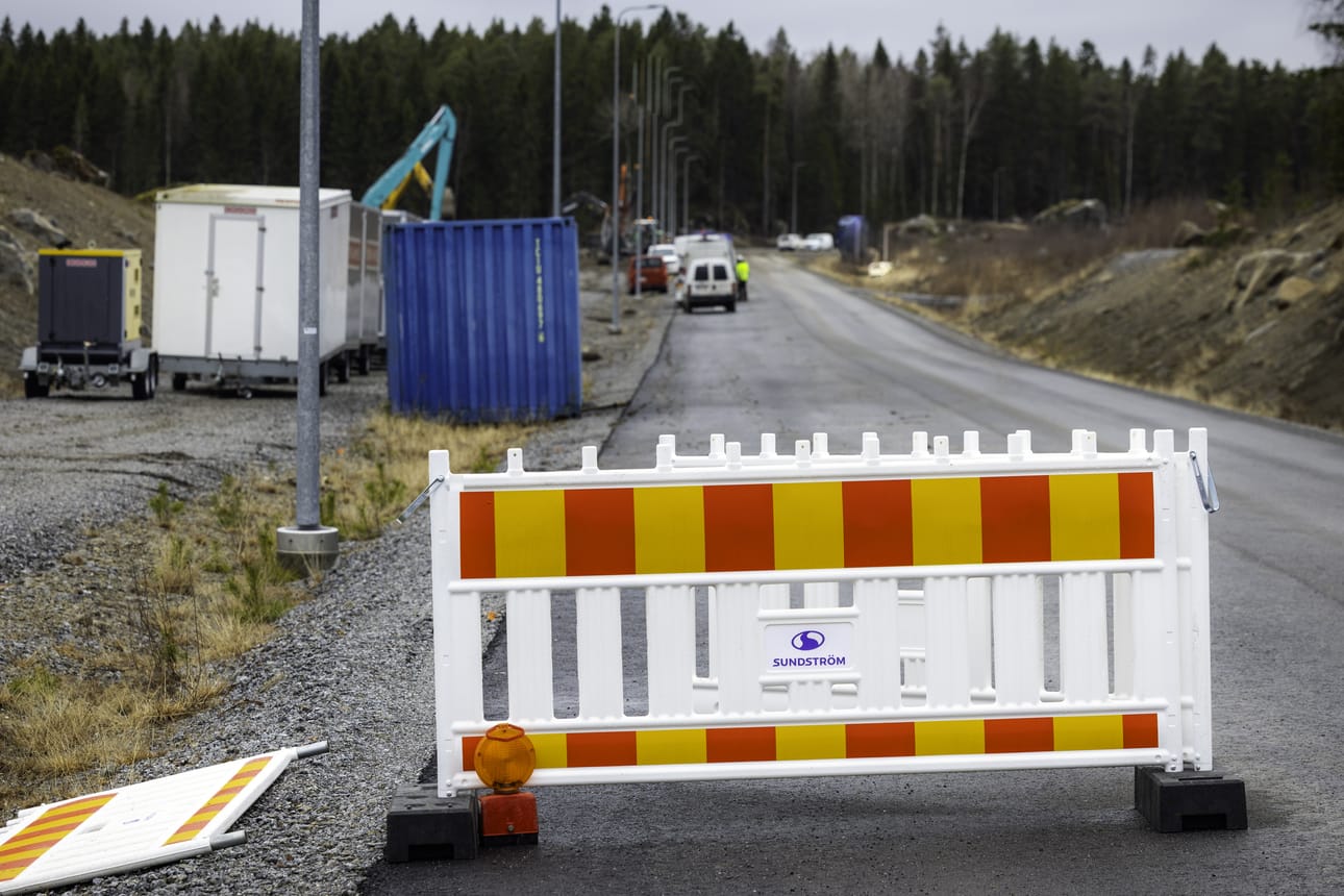 Vaasassa on tänä keväänä rakennettu tietä datakeskukselle varatulle tontille. Arkistokuva.