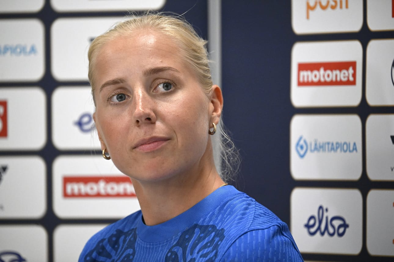 Eveliina Summanen edustaa Suomea heinäkuussa Sveitsissä pelattavissa EM-kisoissa. LEHTIKUVA / Markku Ulander