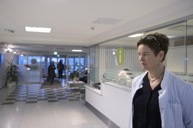 Tilanne on hallinnassa mutta huolestuttava, sanoo Mustasaaren kunnan ylilääkäri Sofia Svartsjö. Arkistokuva: Minna Antila