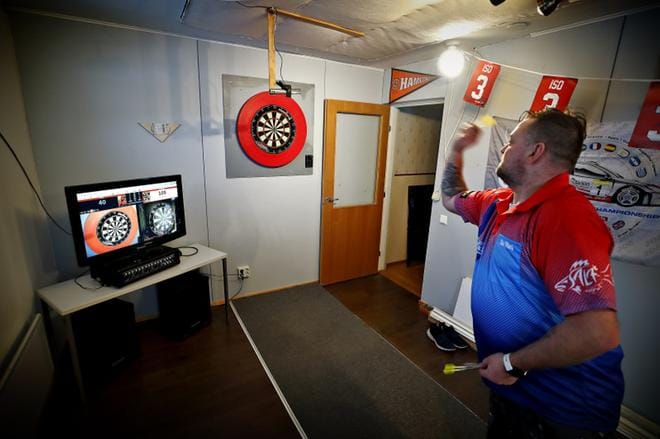 WebCamDarts on hyväksytty Darts-liiton yhdeksi valiokunnaksi. Sen puheenjohtajana toimii lapualainen Timo Kettunen. KUVAT: TOMI KOSONEN