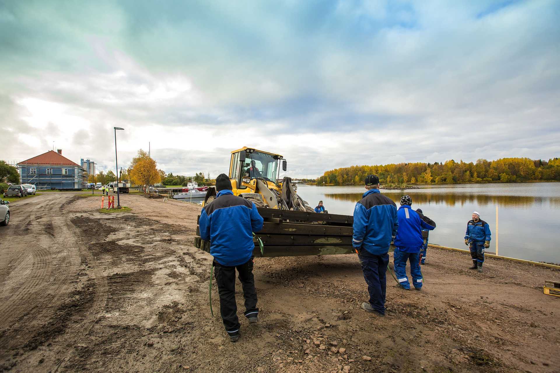 Museonrannan laituri menee uusiksi