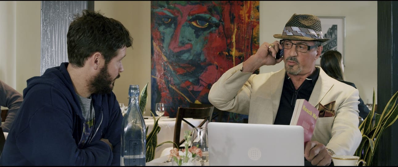 Sylvester Stallone on mukana Reach me -elokuvassa.