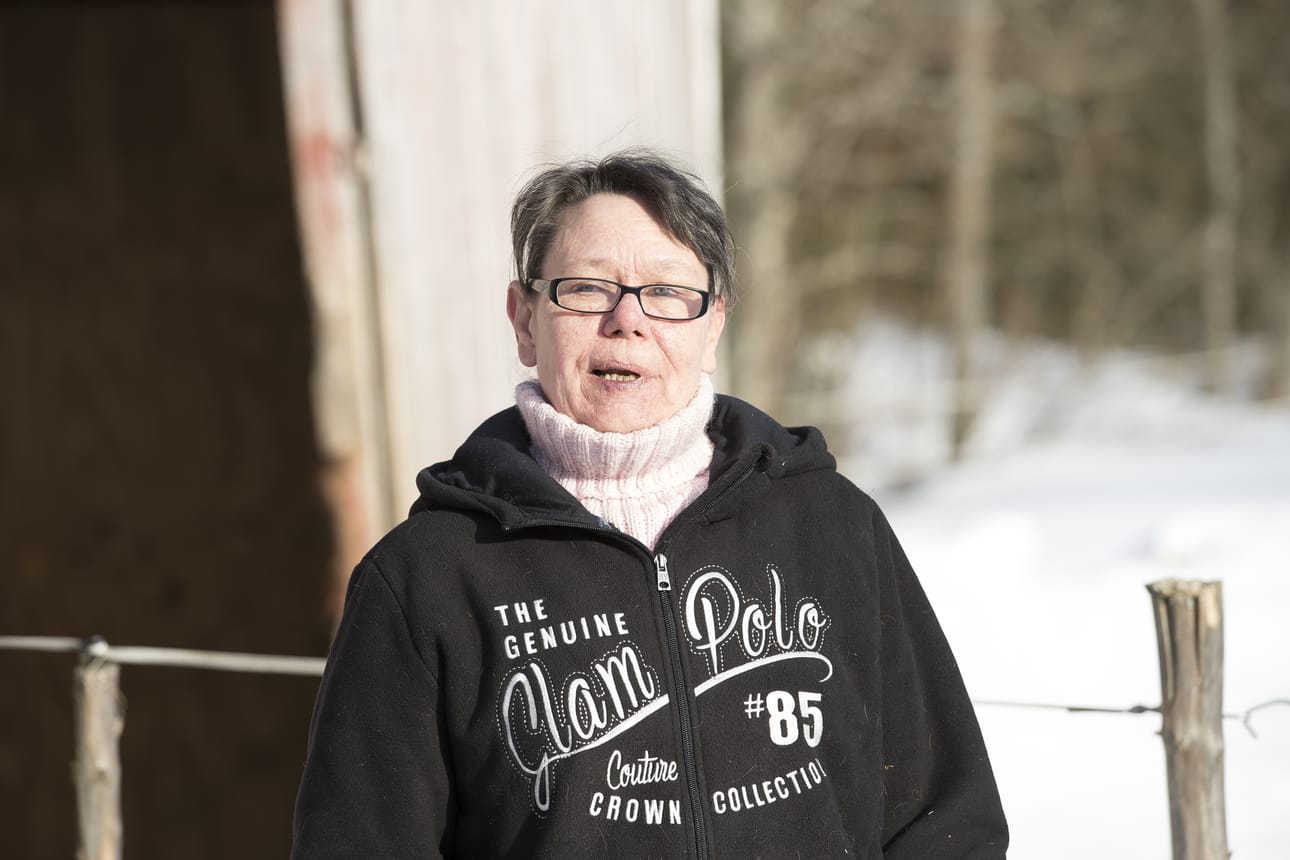 Jaana ja Markku kylmäsen maatila pelkosperällä vihannissa. Jaana Kylmänen, Markku Kylmänen, Pelkosperä, vihanti