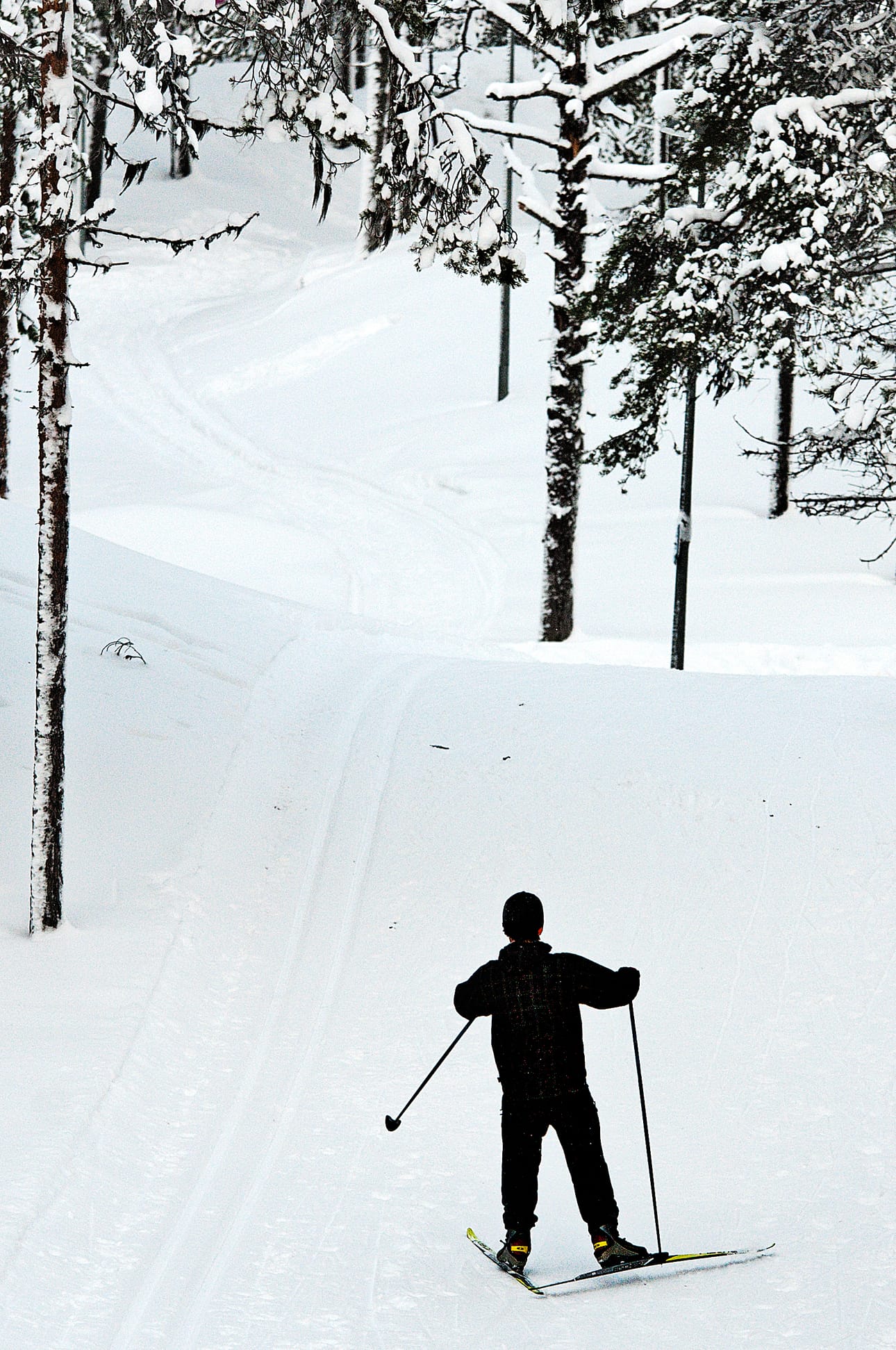 Toisten huomioiminen on hyväksi, hiihtoladulla ja elämässä yleensä.