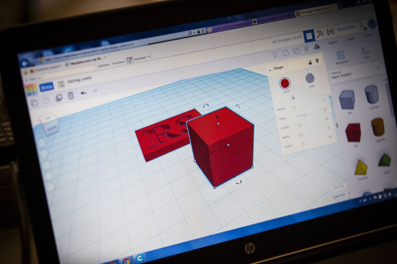 3D-tulosteet suunnitellaan helppokäyttöisellä ohjelmalla.