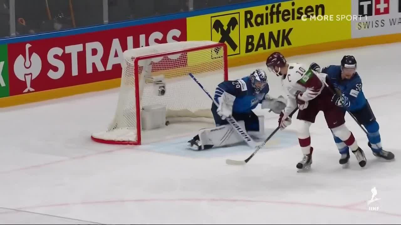 Lihamuuri Leijonien maalilla: Martins Dzierkals laukoo 1-1-lukemat