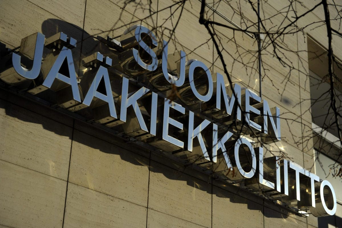 Suomen jääkiekkoliitto on tehnyt selväksi, ettei aio pelata Venäjää tai Valko-Venäjää vastaan. Lehtikuva / Vesa Moilanen