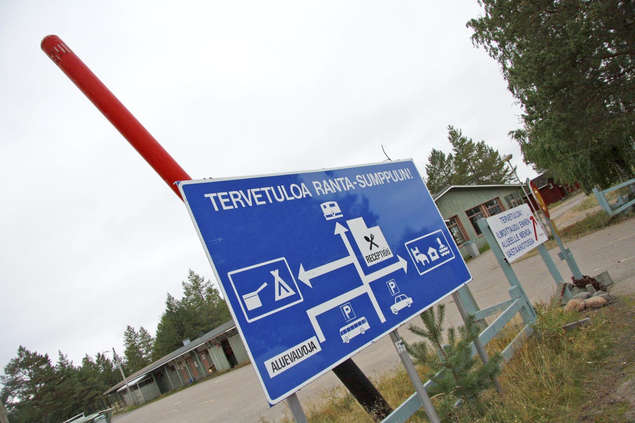 Rantasumpussa ei ole ollut enää leirintäaluepalveluita muutamaan vuoteen. Lähivuosina tilanne saattaa korjaantua.