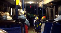 Kylmää bussikyytiä Oulussa