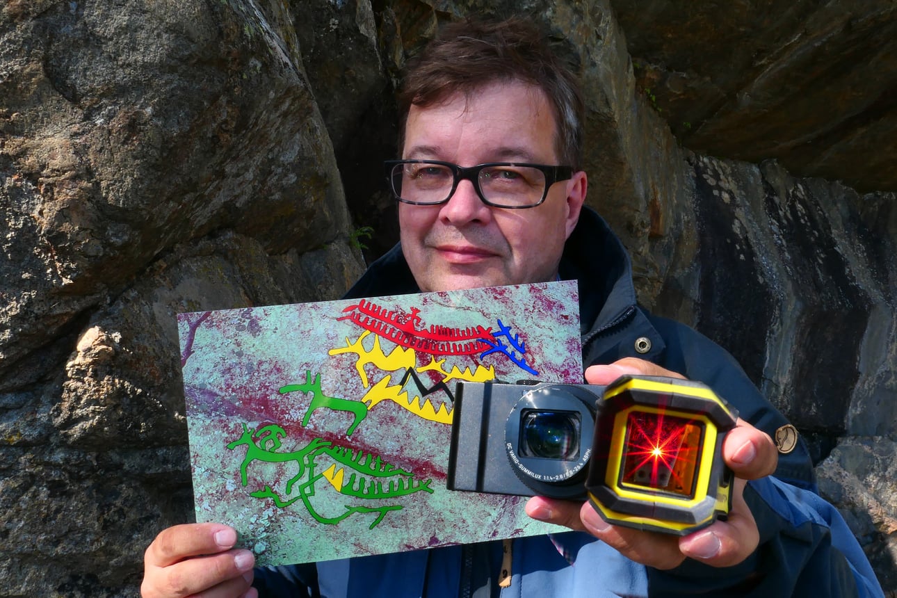 Hossan Värikallion mysteerit kiinnostavat maailmalla – Pekka Honkakoski esittelee lyhytelokuvassaan rohkean väitteen kalliomaalausten tekijöistä