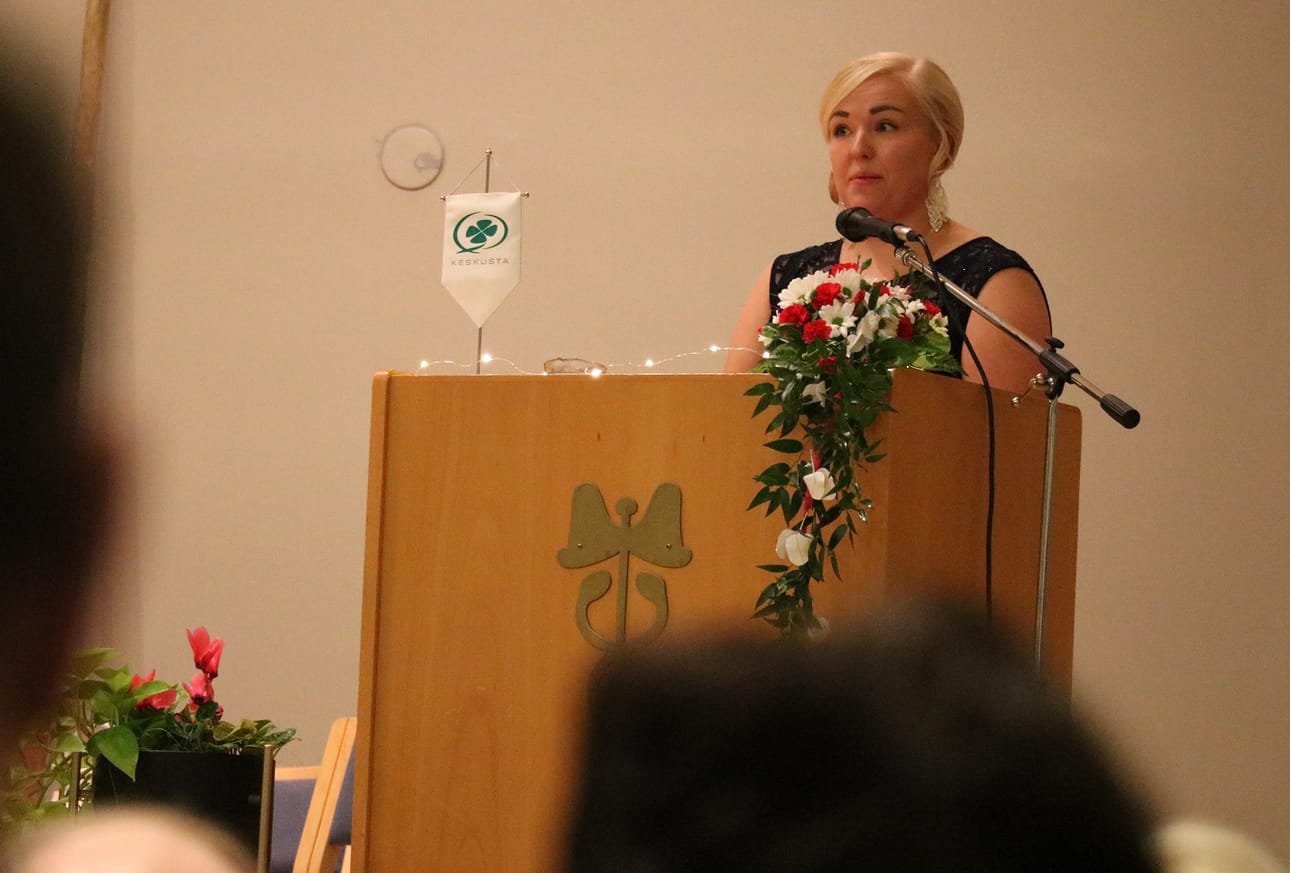 Marjut Lehtonen valittiin hiljattain Keskustan Pohjois-Pohjanmaan piirin varapuheenjohtajaksi.