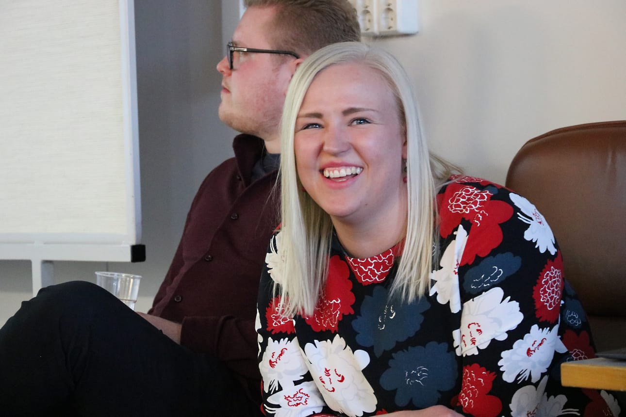 Marjut Lehtonen kuuli juuri saamiensa ennakkoäänien määrän, 401.