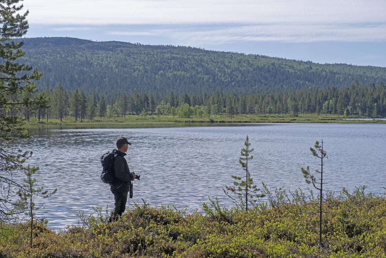 Tammikuun alussa työryhmän kuvia oli esillä Saamelaismuseo Siidassa. Tämä kuva on näyttelystä.