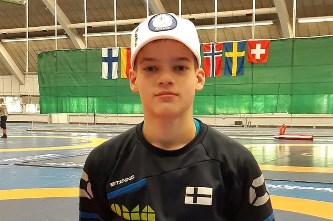 Toukokuussa voitettu Kreikkalais-roomalaisen painin PM-kulta toi Tuukka Peltokankaalle paikan kesäkisoihin. KUVA: VILLE PASANEN