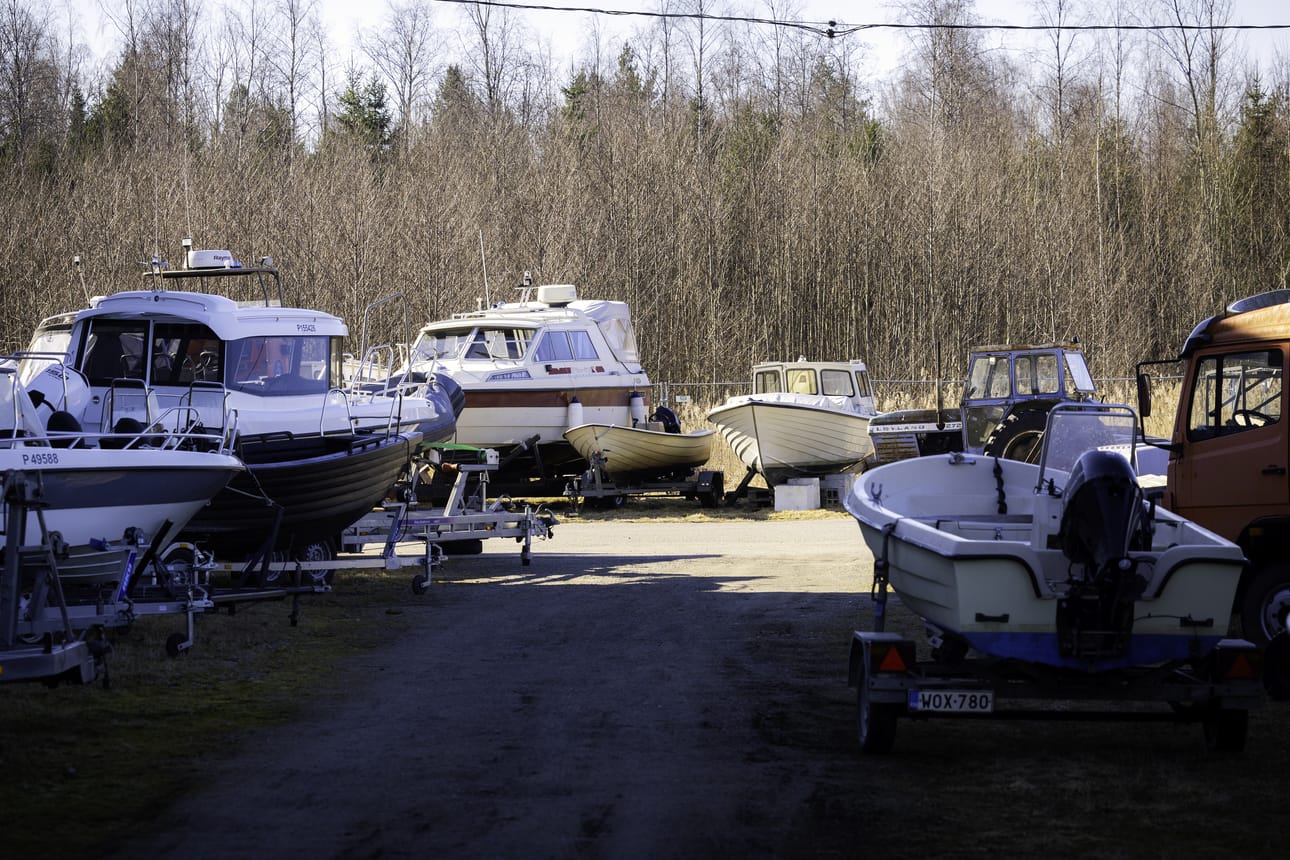 Pohjalaiset kalastusalukset ovat pieniä