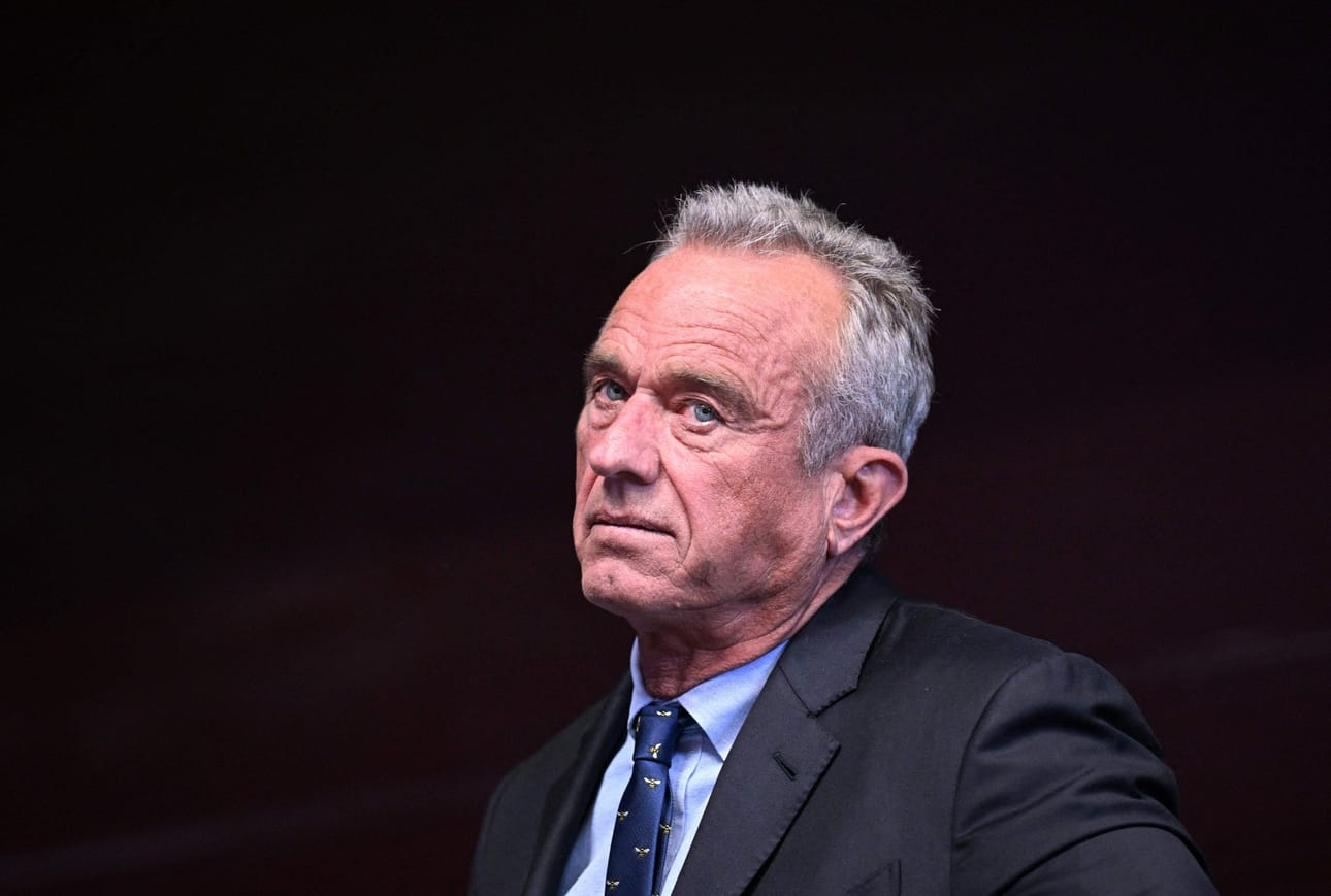 Robert F. Kennedy Jr on muun muassa kritisoinut Yhdysvaltain tautikeskus CDC:tä ja perustanut yhden maan merkittävimmistä rokotevastaisista ryhmistä. LEHTIKUVA/AFP