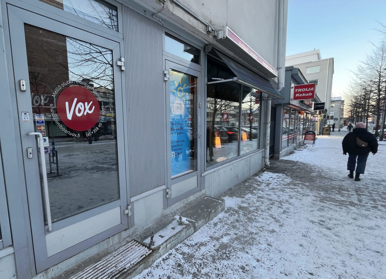 Vox Gallerian sijaitsee Pakkahuoneenkatu 8:ssa.