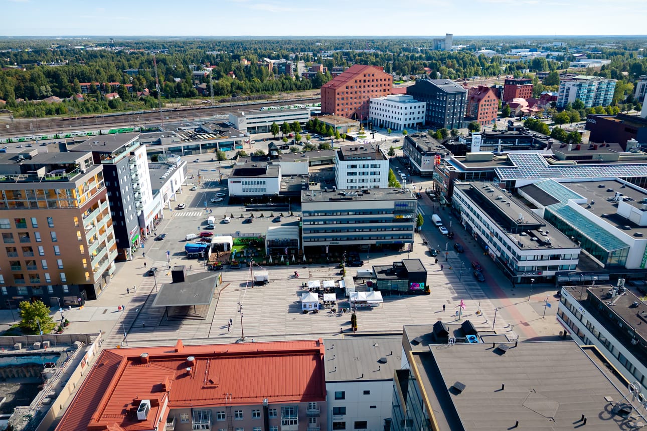 Seinäjoen vetovoima näkyy tilastoissa. Arkistokuva.