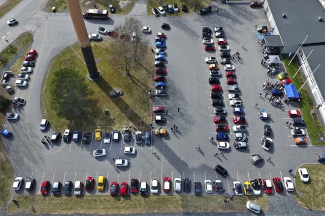 Viime vuonna Parkanoon saapui 168 mopoautoa. Osa niistä oli aina välillä ajossa kaupungilla. KUVA: JUHA ANTTILA
