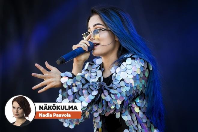 Sanni ollut Emma-ehdokkaana 11 kertaa. Kahdesti hän on voittanut Vuoden naissolisti -palkinnon. Kuva Provinssista 2017. KUVA: MATTI HAUTALAHTI
