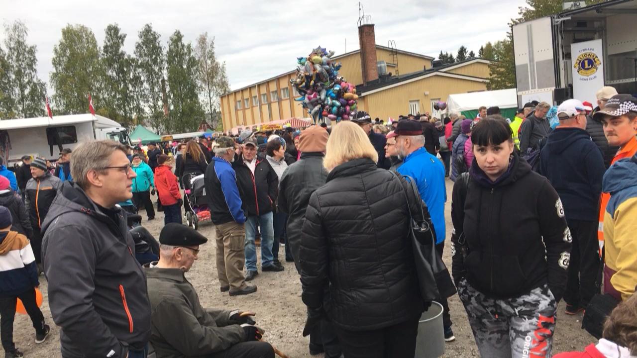 Video: Katso täältä tunnelmia Tyrnävän Perunamarkkinoilta!
