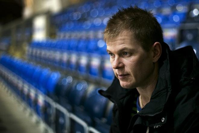 Ari-Pekka Pajuluoma on Kokkolan Hermeksen uusi luotsi. KUVA: MINNA HIRVELÄ