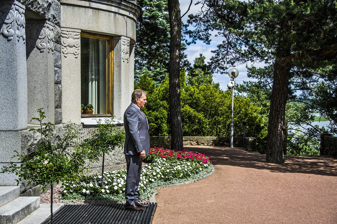 Presidentti Sauli Niinistö isännöi Kultaranta-keskusteluja Naantalissa viikonloppuna.