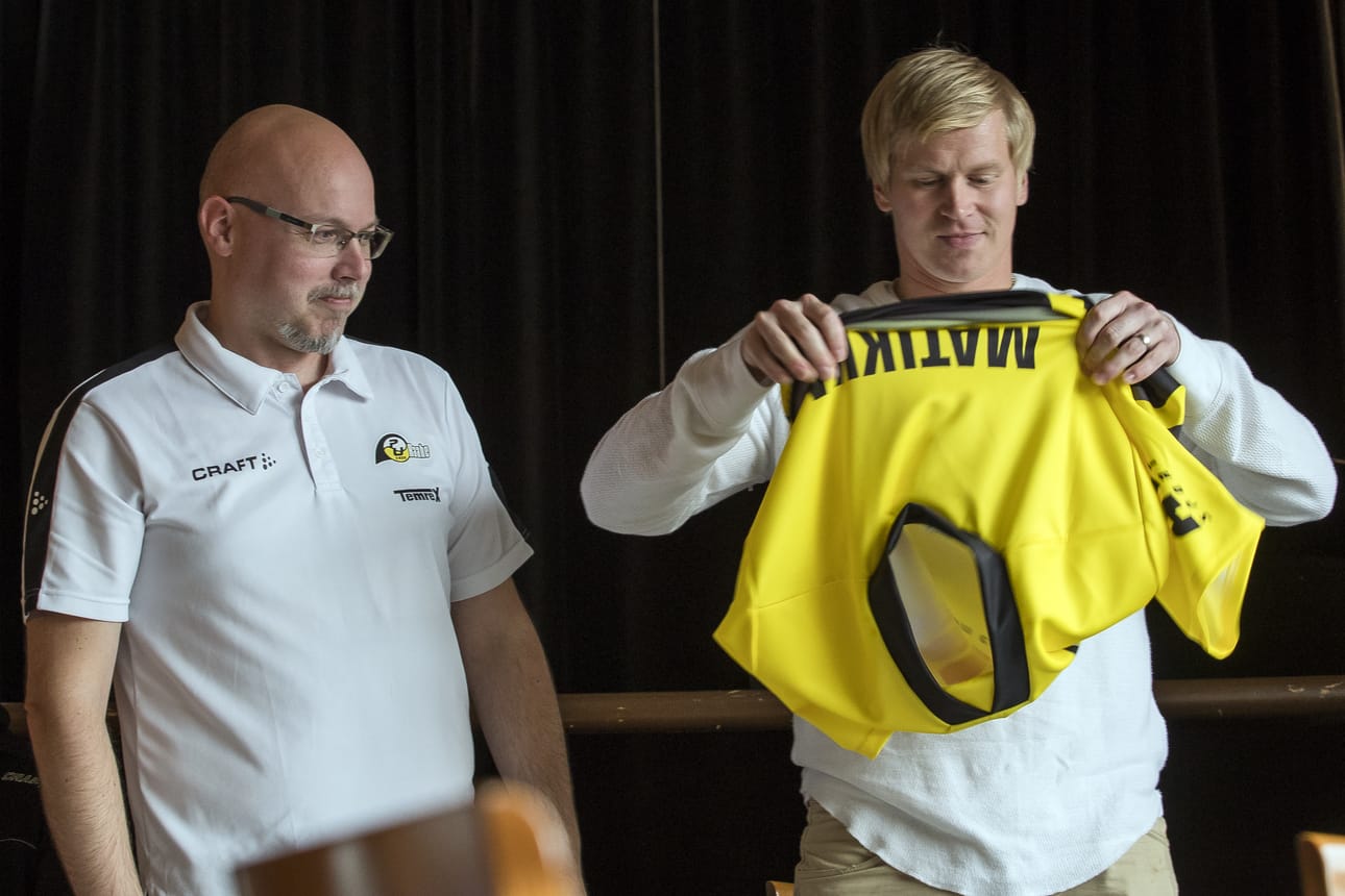 Manageri Jari Suonvieri otti ilolla vastaan Miikka Matikan kaltaisen pelaajan.