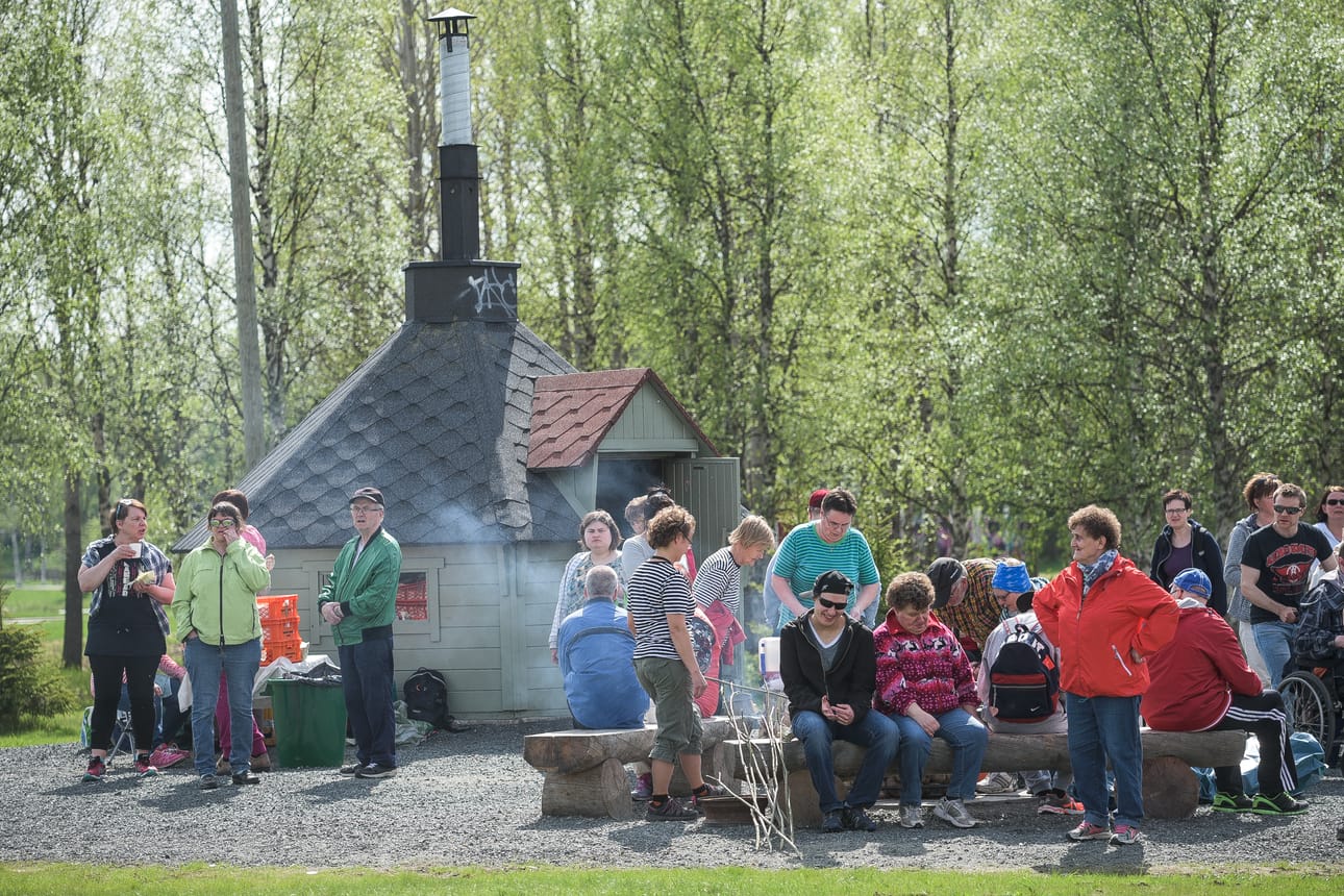 Kehitysvammaisten liikuntapäivään osallistui 130 ihmistä.